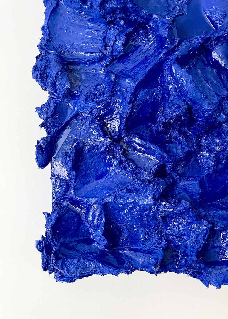 Florencia Rojas Confit Almost Yves Blur Wall Art Handmade Textured 