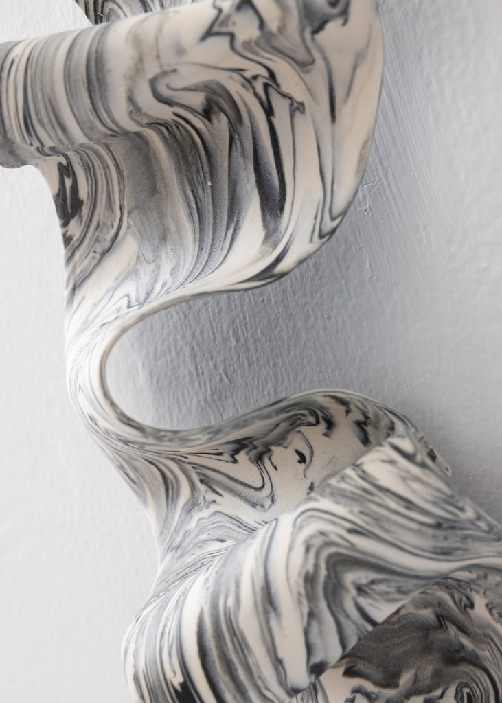 Frida Mälarborn Hoshino Swedish Artist Sculpture Artwork Abstract Ceramic Wall Art Handmade Original Marble