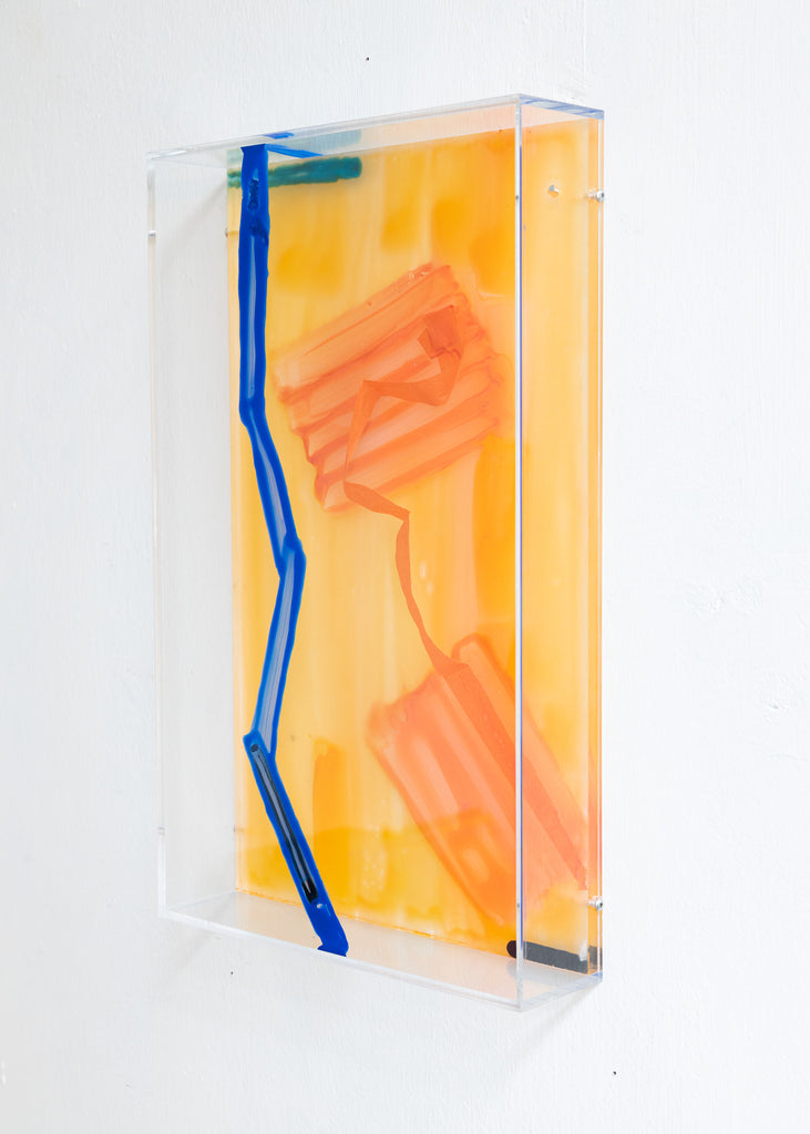Giulia Cairone A Brief Moment Unique Wall Art Acrylic Plexiglass Contemporary Painting Handmade 