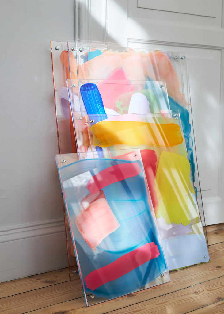 Giulia Cairone A Brief Moment Handmade Colourful Artworks Paintings Unique