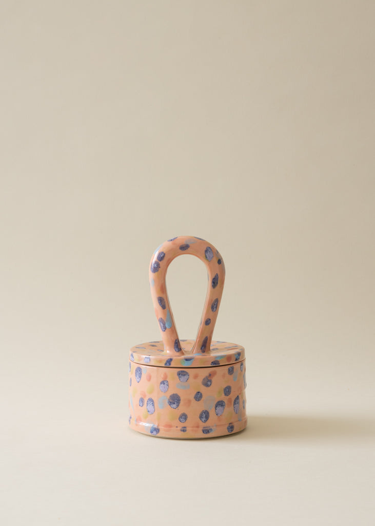 Hanna Whitehead Dialog Sculpture Patterned Artwork Jar Ceramic 