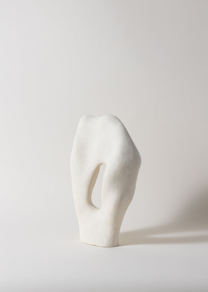 Hedvig Wissting Flow White Sculpture Artwork Ceramic 