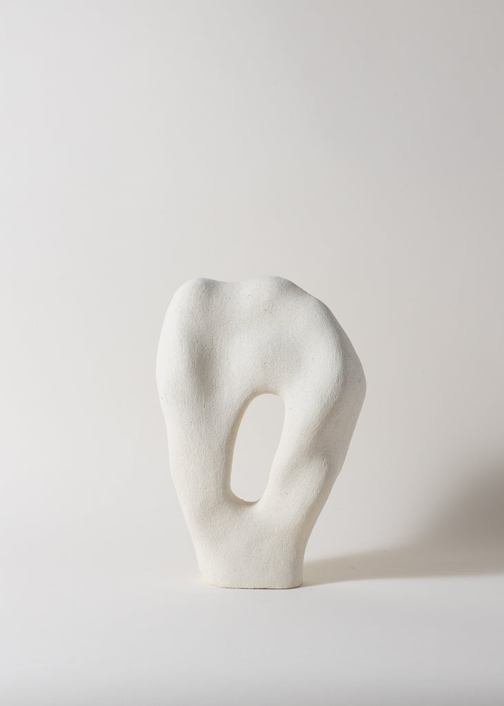 Hedvig Wissting Flow White Sculpture Artwork Ceramic Art 