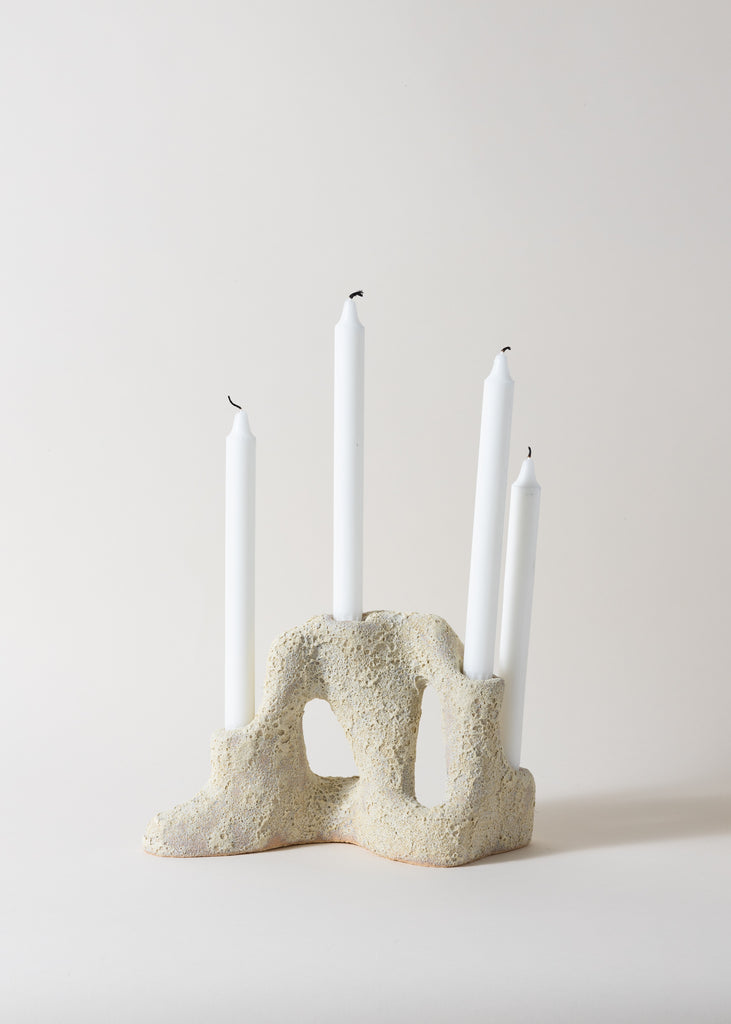 Hedvig Wissting Wizened Candle Holder Handmade Artwork Unique Ceramic 