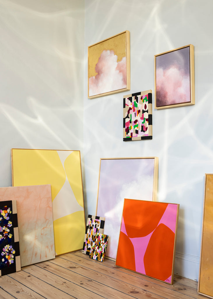 Holly Horton Rumours Handmade Paintings Original Abstract