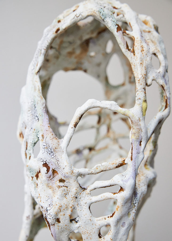 Inger Odgaard In Between Spaces Sculpture Art Handmade Unique Textile Artwork 