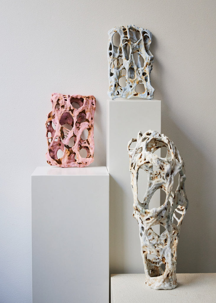 Inger Odgaard In Between Spaces Sculpture Wall Art Handmade Unique Textile Artwork Sculptures 