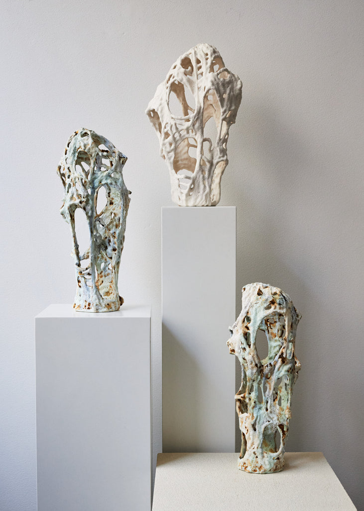 Inger Odgaard In Between Spaces Sculpture Art Handmade Unique Textile Artworks  