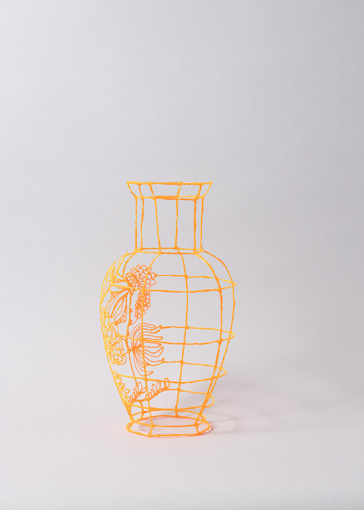 Iris Megens Between The Lines Handmade Vase Contemporary Artwork Modern Art Sculpture