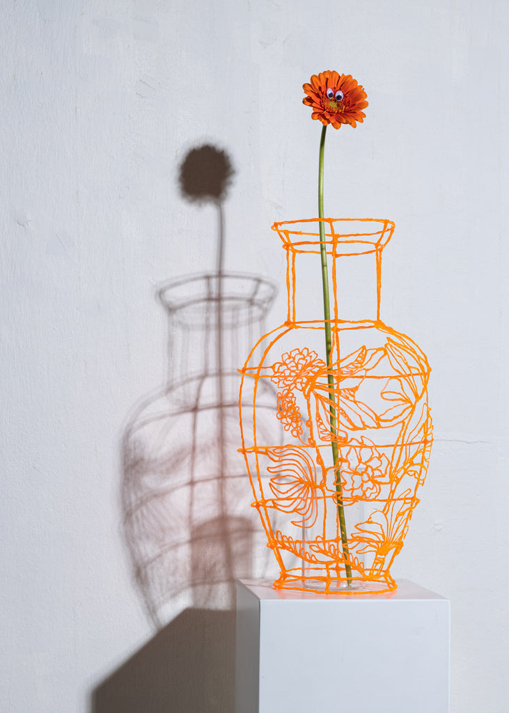 Iris Megens Between The Lines Handmade Vase Contemporary Artwork 