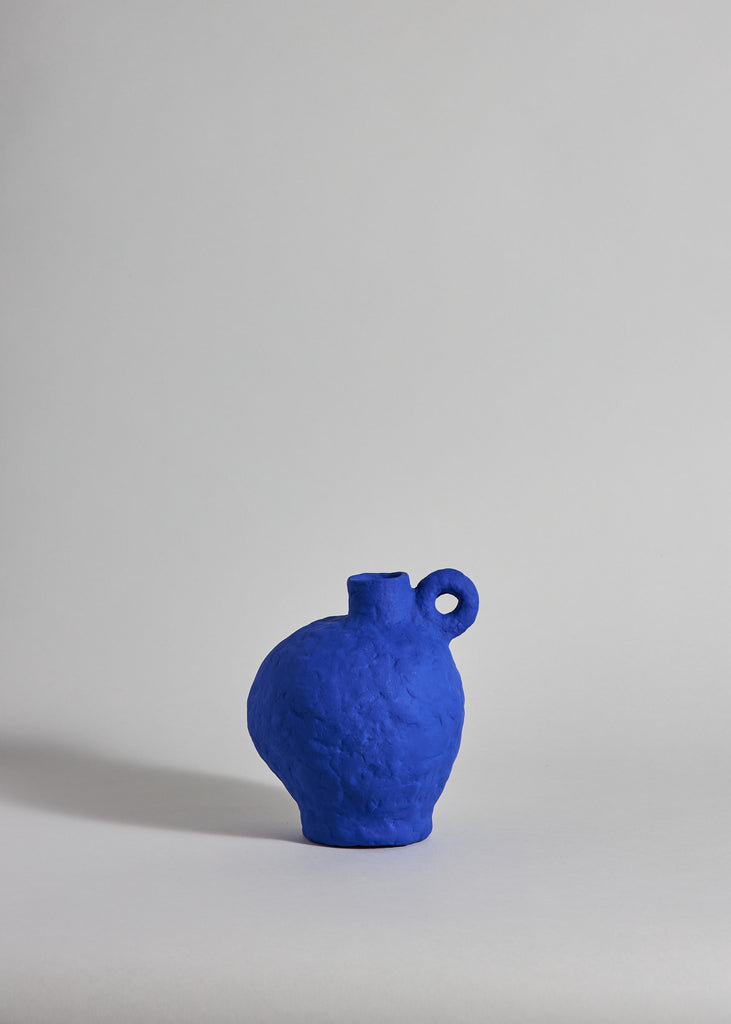 Jacqueline de la Fuente Rejuvenate Sculpture Vase Handmade Clay Recycle 