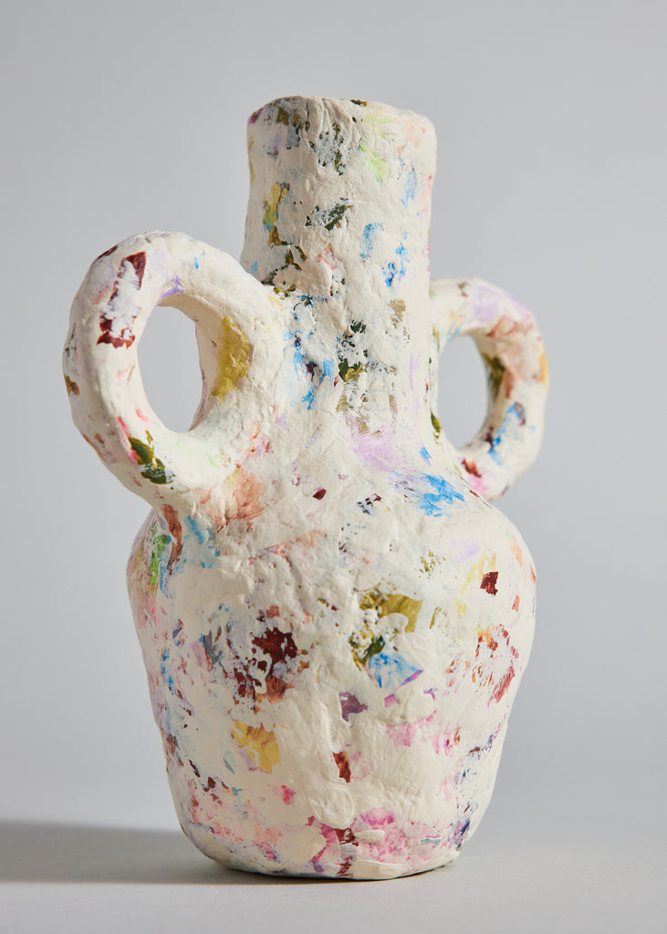Jacqueline de la Fuente Rejuvenate Sculpture Vase Handmade Pattern Unique