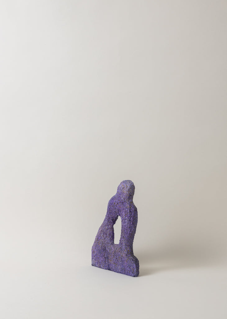 Jonatan Appelfeldt Motvind Handmade Sculpture Unique Artwork Modern Purple 
