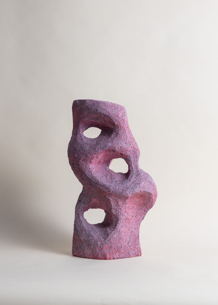Jonatan  Appelfeldt Pink Picasso. Artwork Handmade Sculpture Unique Handmade Colourful 
