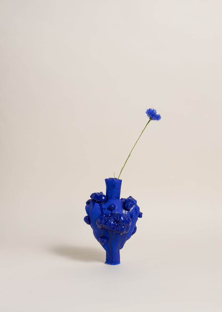 Julia Olanders Betweenness Vessel Handmade Artwork Vase Sculpture Art Unique Blue   