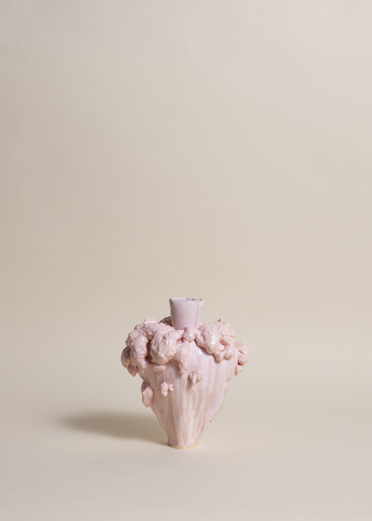 Julia Olanders Betweenness Vessel Handmade Artwork Vase Sculpture Unique Contemporary Pink