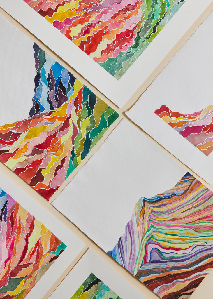 Julie Fitzpatrick Landscape Studies Paintings Wall Art Handmade Unique Art