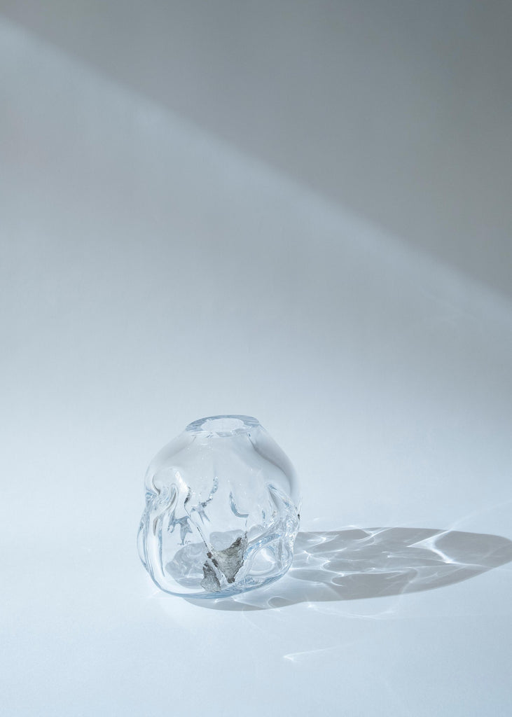 Kassandra Widmark Utas Glass Vase Alumini Bubble