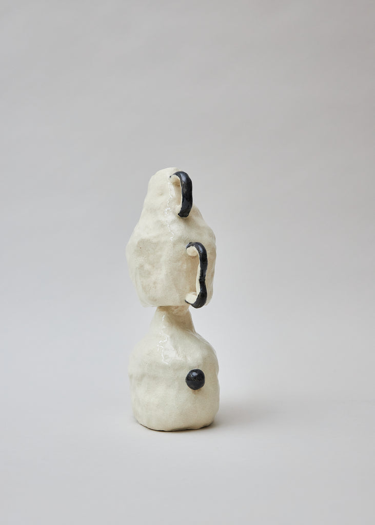 Kassandra Widmark Uta s Hermana sculpture handmade unique ceramic vase