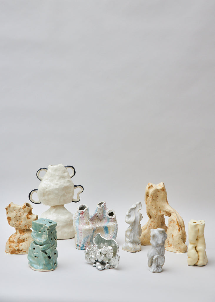 Kassandra Widmark Utas Mixed sculptures Hermana artwork ceramics handmade unique 