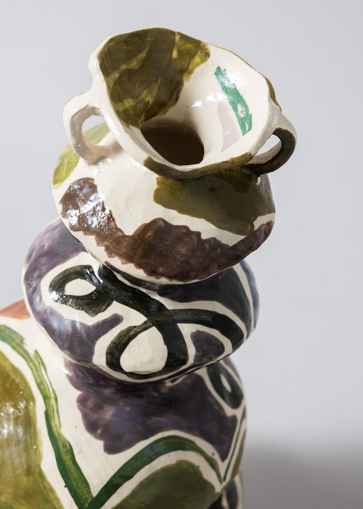 Katie Moore 6 Stage Props Handmade Artworks Sculpture Vase Unique Modern Art Colourful 
