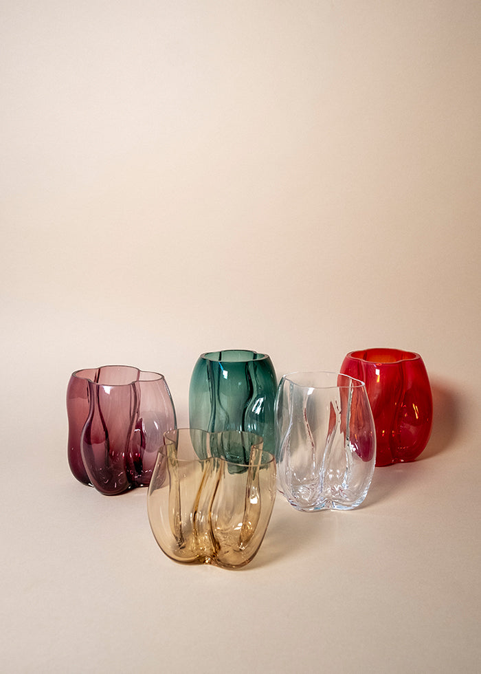 LACC Soba glass vases group