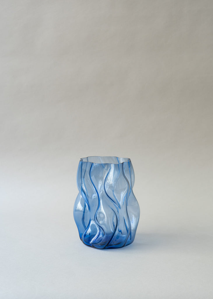 LACC mouth-blown glass vase