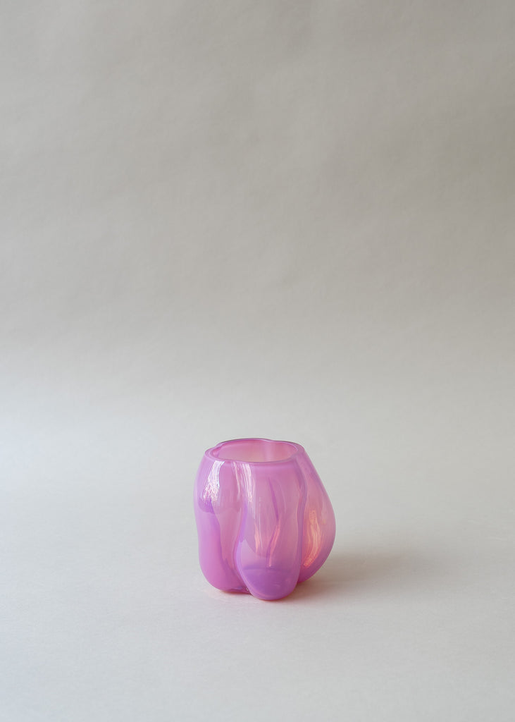 LACC mouth-blown glass vase
