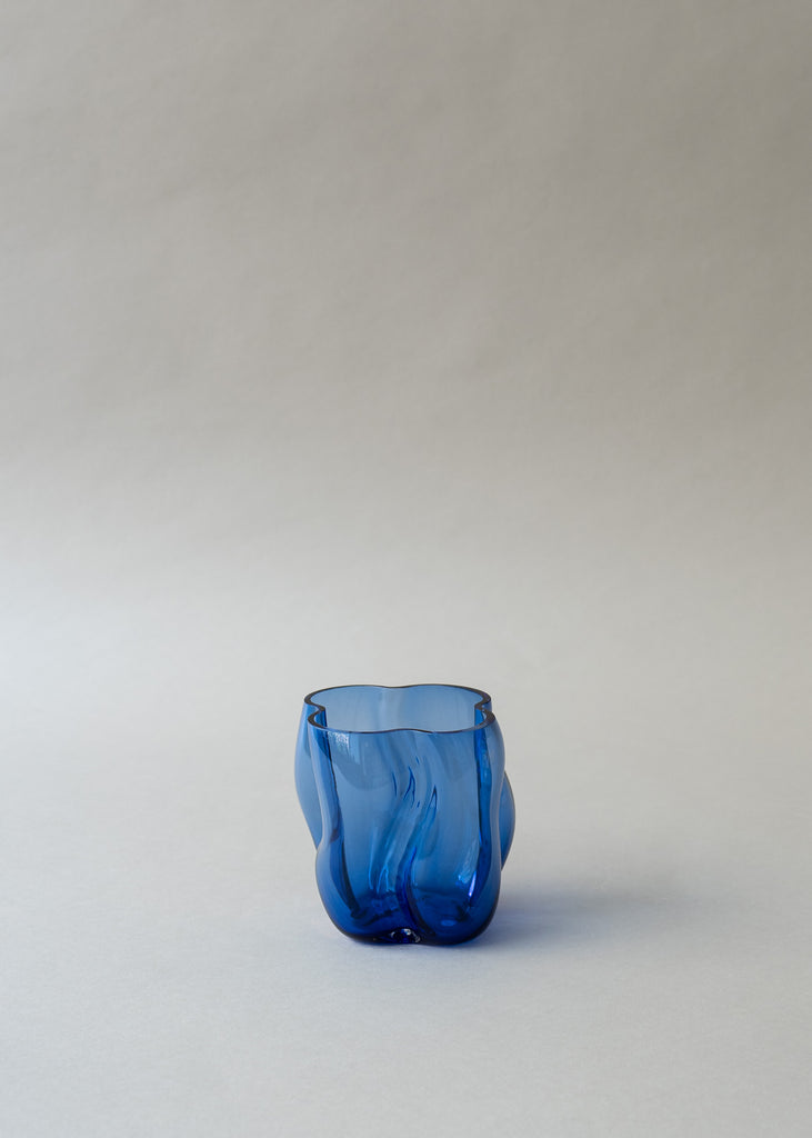 LACC blue Soba mini vase