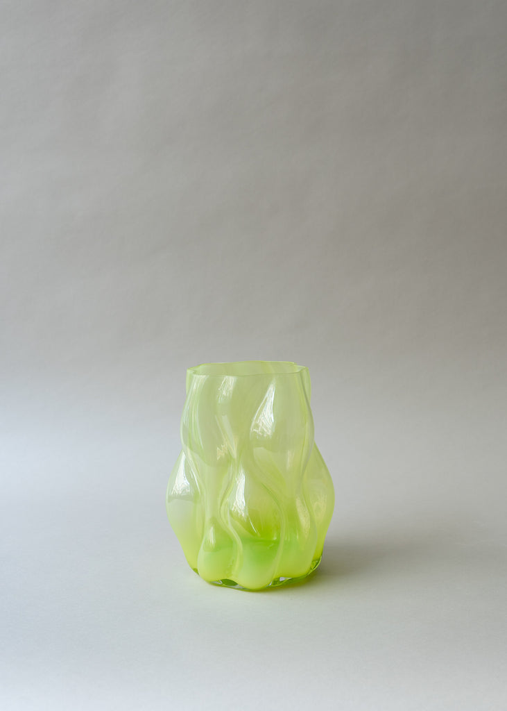 LACC mouth-blown glass vase