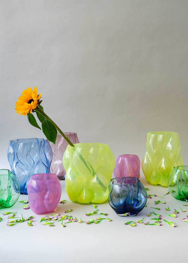 LACC handmade glass vases Soba