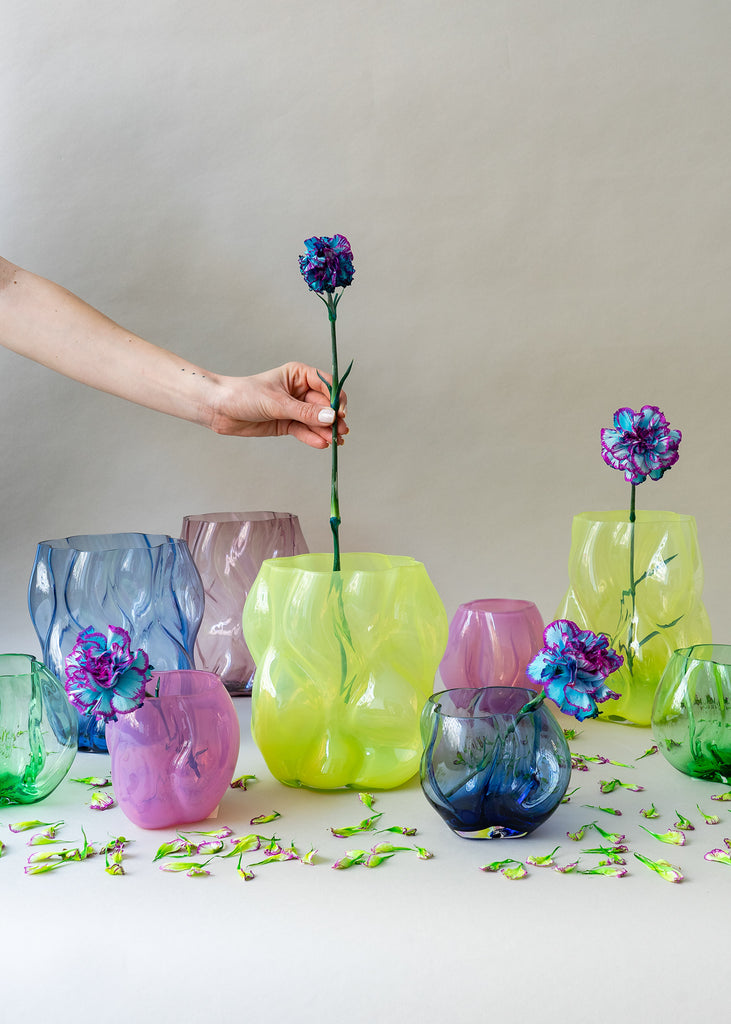 LACC Soba glass vases group