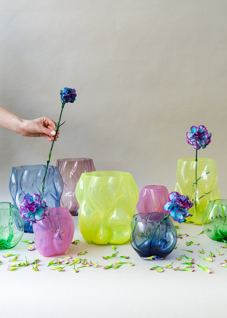 LACC Soba glass vases group