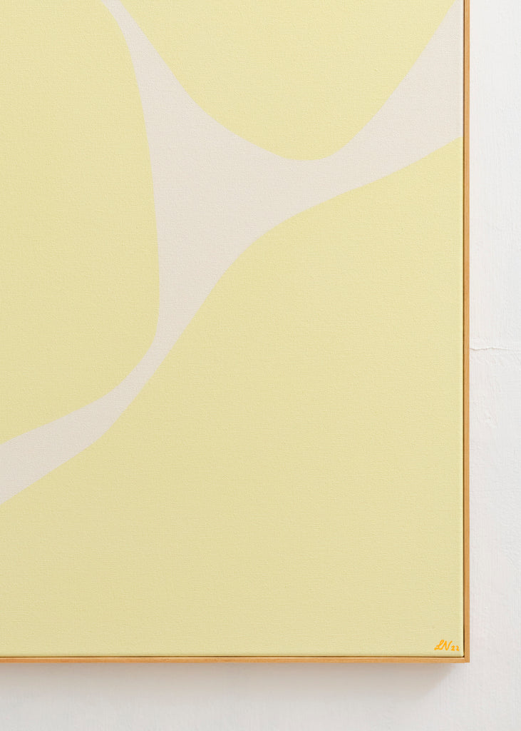 Lerke Nennemann Jaune VII Artwork Handmade 