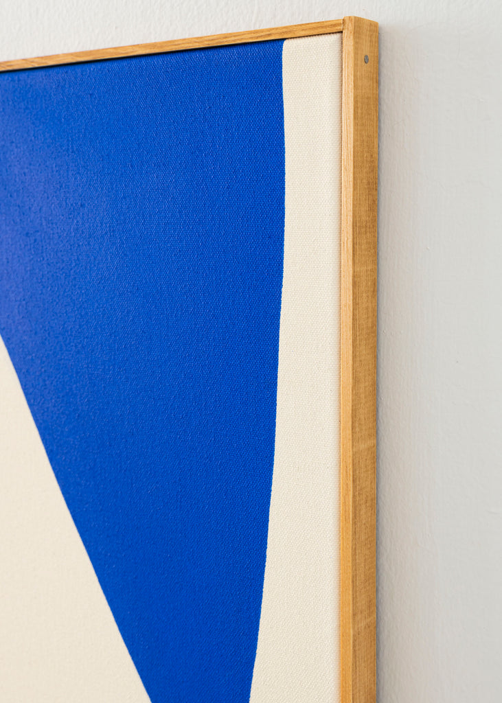 Lerke Nennemann Painting The Blue One No.III Handmade Artwork Original Art