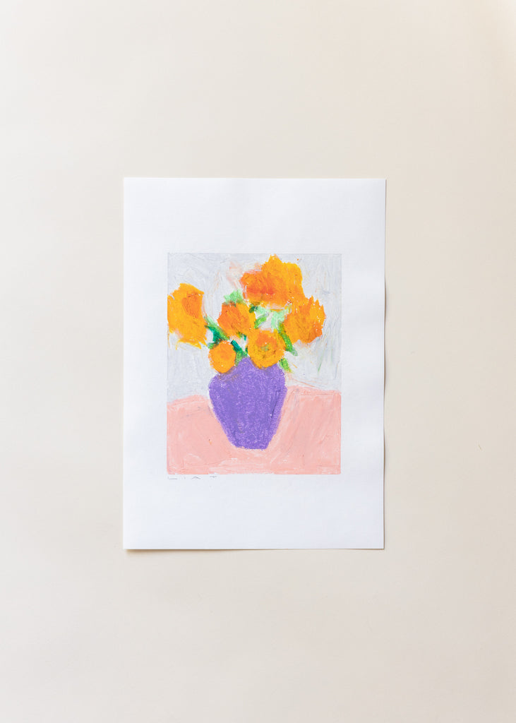 Liat Greenberg Clouded Bloom Painting Artwork Drawing