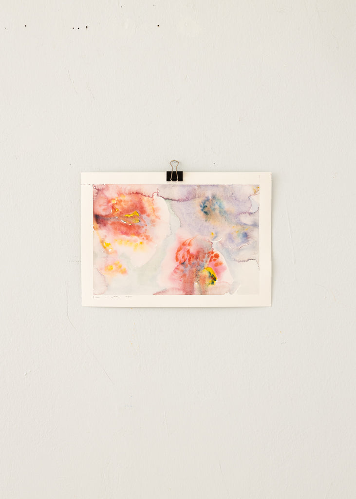 Liat Greenberg Clouded Bloom Handmade Painting