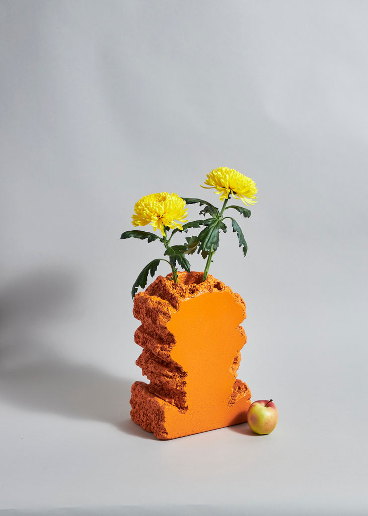 Louise Bankander Floating Sculpture Handmade Cork Vase