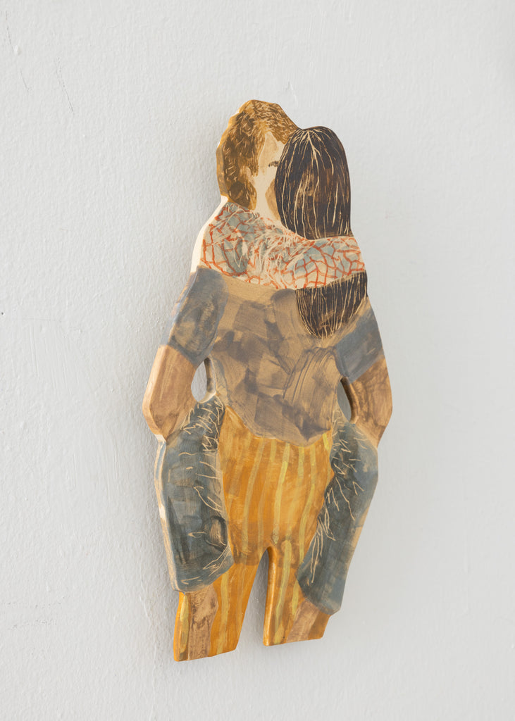 Malin Floryd Welin Sculptural Wall Art Handmade Ceramic Artwork Collectable Object Figurative Art Piece Contemporary