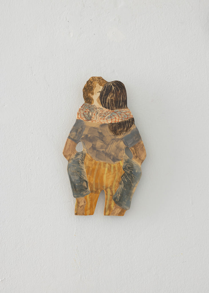 Malin Floryd Welin Sculptural Wall Art Handmade Ceramic Artwork Collectable Object Figurative Art Piece