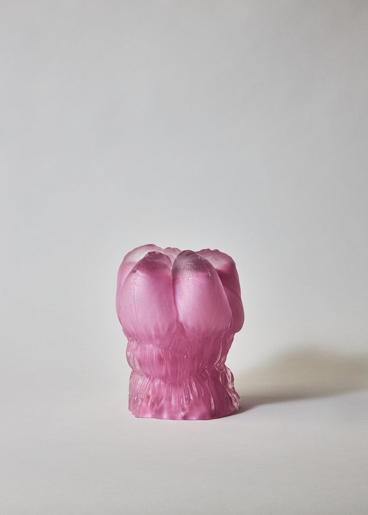 Malin Pierre Glass Sculpture Anemones Pink