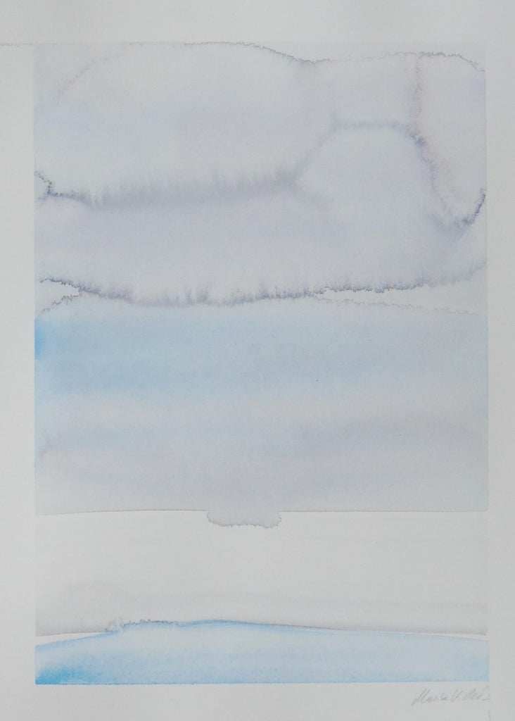 Marika Vaccino Andersson Pale Painting Cloud Studies Detail