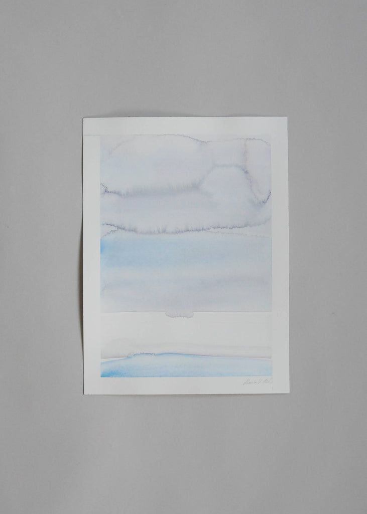 Marika Vaccino Andersson Pale Painting Cloud Studies