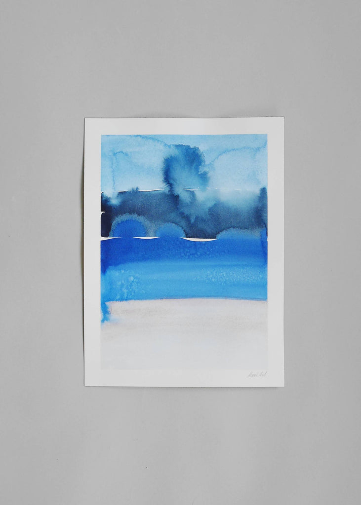 Marika Vaccino Andersson Cloud Studies Painting Blue