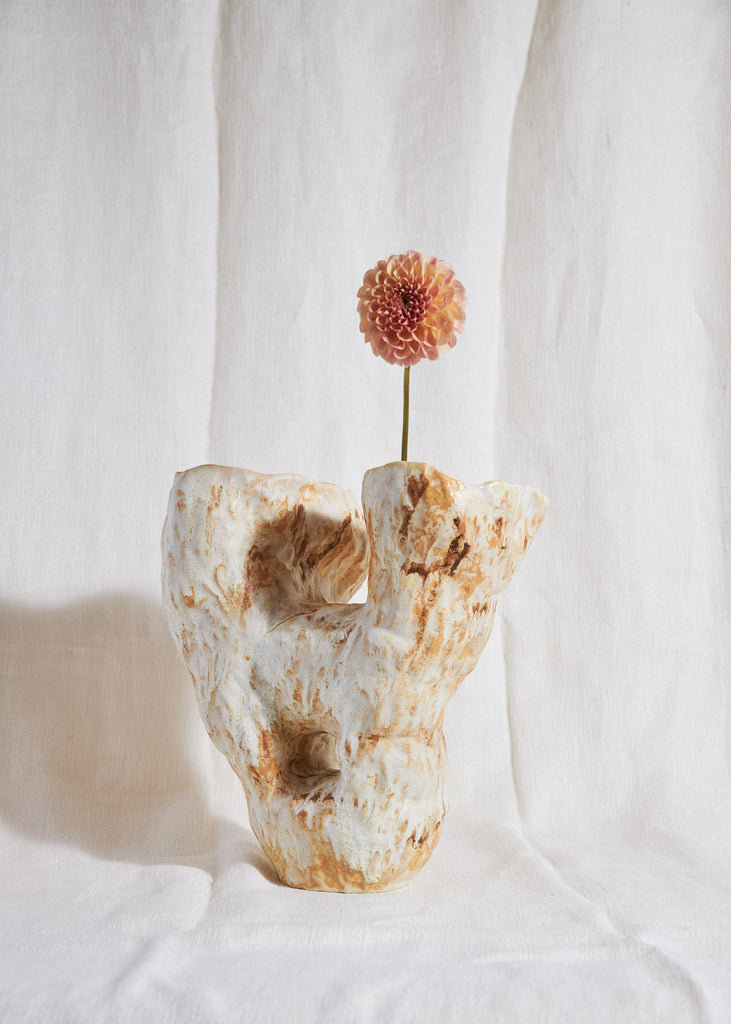 Marthine Spinnangr Ukiyo Vase Sculpture Artwork Ceramic Unique Handmade Glazed 