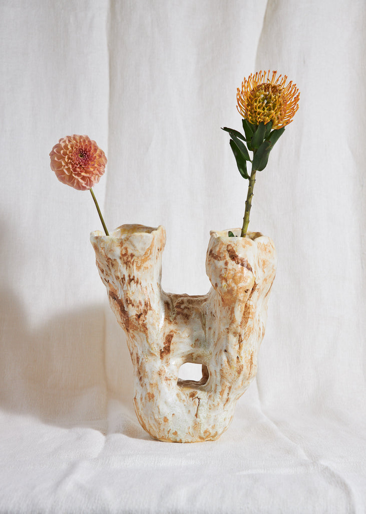 Marthine Spinnangr Ukiyo Vase Sculpture Artwork Ceramic Unique Handmade Colourful Glazed The Ode To
