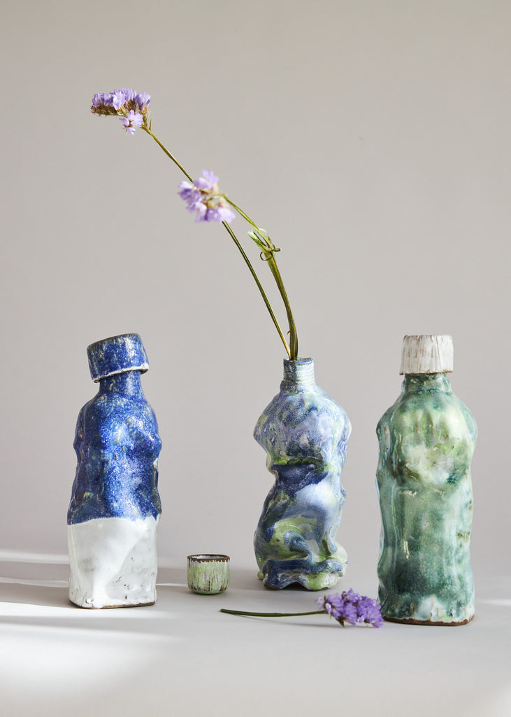 Nanna Stech Everyday Objects Sculpture Bottles Handmade Artworks Vases 