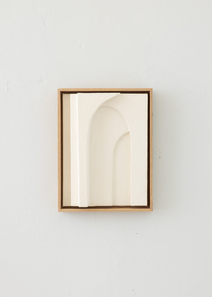 Natasja Lykke Jensen Archway Relief No.8 Artwork Unique Contemporary Minimalistic Art 