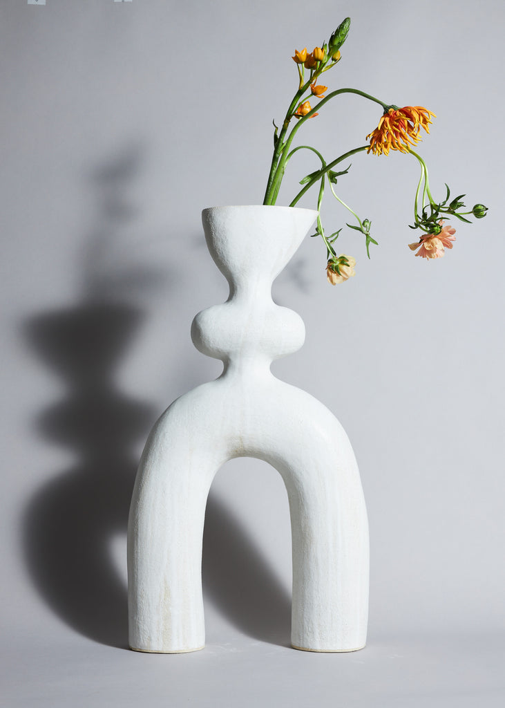 Noe Kuremoto Haniwa Warrior Artwork Handmade vase Ceramic Art Unique