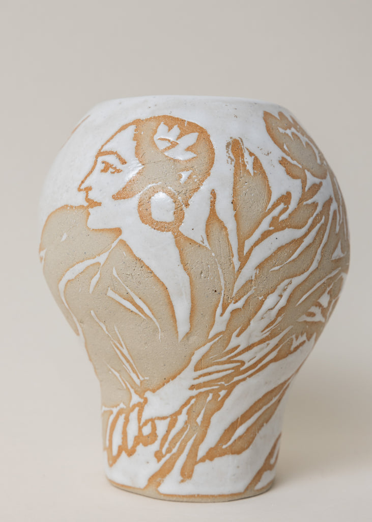 Paola De Narvaez Prima Vase Sculpture Artwork Ceramic 